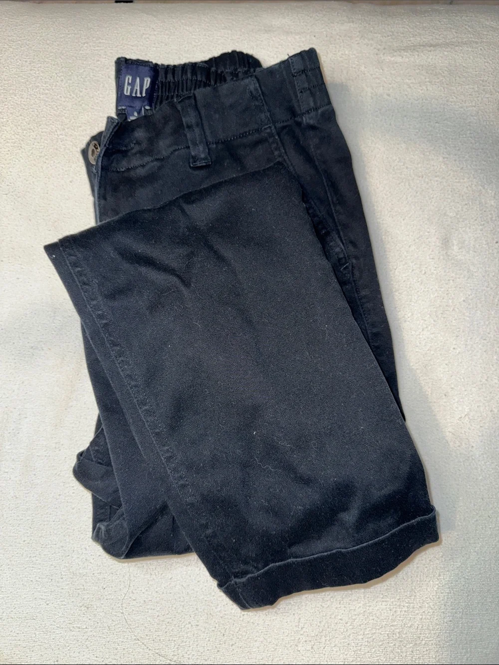 GAP Women’s Casual Twill Pants - Black, Navy, Olive
